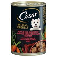Cesar Natural Goodness Hondenvoer - Rund (6 x 400 g)