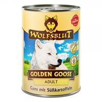 Wolfsblut Sparpaket  Golden Goose Gans mit Süßkartoffeln 12x395g Hundenassfutter