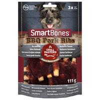 SmartBones Grill Masters BBQ Pork Ribs Kausnack für Hunde (3 st) Pro Verpackung