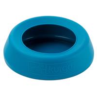 Kurgo Hunde-Reisenapf Splash-Free Wander Water Bowl blau, Durchmesser:  ca. 18 cm