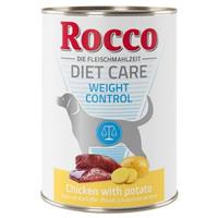 Rocco Diet Care Weight Control Kip met Aardappel 400 g Hondenvoer 6 x 400 g