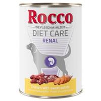 Rocco Diet Care Renal Kip met Zoete Aardappel 400 g Hondenvoer 6 x 400 g