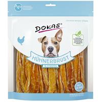 Dokas - Hühnerbrust in Streifen 500 g Hundeleckerlis