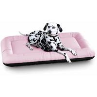 Knuffelwuff Wasserfestes In und Outdoor Hundebett Lucky Color Edition aus Nylongewebe XXL 120 x 85cm Rosa - 
