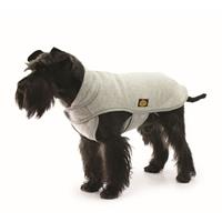 FASHION DOG Fleece-Hundemantel - Grau - 75 cm - 