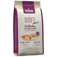 Bosch Soft Mini Hondenvoer - Parelhoen en Zoete aardappel - 1 kg