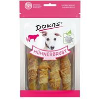 Dokas Hunde Snack Hühnerbrust Kaurolle 90 g