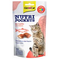 Gimcat Nutri Pockets - Kattensnack - Zalm 60 g