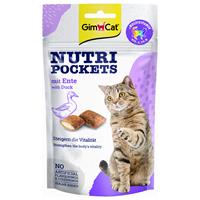 Gimcat Nutri Pockets - Kattensnack - Eend 60 g