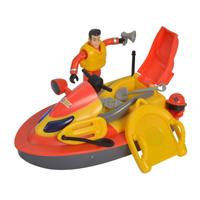 Simba Brandweerman Sam - Juno Jet Ski met 1 figuur