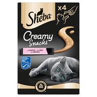 Sheba Creamy Snacks - 4 x 12g - Lachs