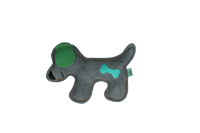 Tiny doodles Puppy Green