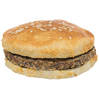 TRIXIE Chicken Burger - leckerer Hunde-Burger zum Kauen und Knabbern