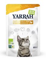 Yarrah Bio Cat Pouch - Chicken in Gravy - 14 x 85 g