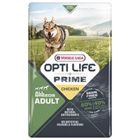 Opti Life Prime Adult All Breeds Kip - Hondenvoer - 2.5 kg Graanvrij