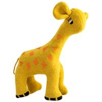 Hunter Hunde-Plüschspielzeug Eiby Giraffe gelb, Länge: ca. 21 cm