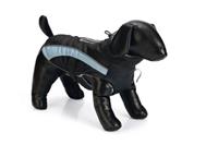 Beeztees saby - hondenjas - zwart/blauw - 24 cm