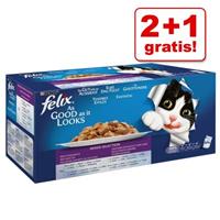 Felix Elke Dag Feest Vlees 88 x 85 g Voordeelpakket - Vis- & vlees selectie (88 x 85 g)