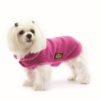 FASHION DOG Fleece-Hundemantel - Fuchsia - 75 cm - 