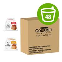 GOURMET Revelations Mousse in Sauce 48x57g Lachs