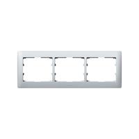 LEGRAND 771303 - Galea 3-fold horizontal soft aluminum frame