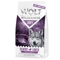 Wolf of Wilderness Mini "Soft - Silvery Lakes" - Scharrelkip & Eend Hondenvoer 5 x 1 kg