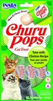 Churu INABA  Pops Tuna & Chicken - 4x15g