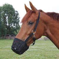 Waldhausen Graasmasker Zwart - Pony