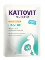 Sparpaket KATTOVIT Feline Diet Gastro Huhn & Reis 48x85g Beutel Katzennassfutter Diätnahrung