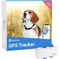 tractive DOG 4 GPS-tracker Huisdiertracker Wit, Blauw