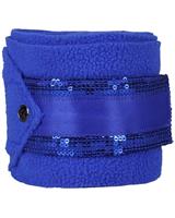 QHP Fleece-Bandagen Brilliance > victoria blue