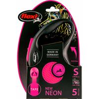 Flexi Rollijn New Neon - Roze - S