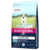 Eukanuba Grain Free Adult Small / Medium Breed Zalm Hondenvoer - 3 kg
