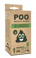 M-Pets Poo 100% kompostierbare Kotbeutel
 - 4 x 15 Stück