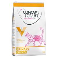 Voordeelpakket Concept for Life Veterinary Diet Kattenvoer 3 x 3 kg Urinary (3 x 3kg)