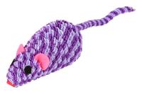 Pets Collection Katze Spielzeug Maus 15 Cm Polyester Lila