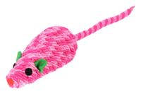 Pets Collection Katze Spielzeug Maus 15 Cm Polyester Rosa