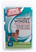Hondenluier Wasbaar 56-89 Cm Polyester Blauw XL