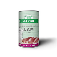 Jarco Dog Blikvoeding 400 g - Hondenvoer - Lam&Rijst