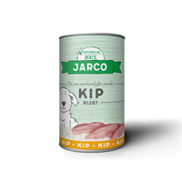 Jarco Dog Blikvoeding 400 g - Hondenvoer - Kip&Rijst