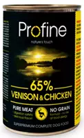 Profine PURE MEAT 65% VENISON/CHICKEN 400GR