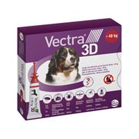 Vectra 3D Dog XL - vanaf 40 kg - 3 pipetten