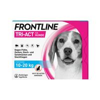 Frontline Tri-Act fÃ¼r Hunde 10-20 kg - 6 Pipetten
