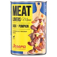 Josera Meatlovers Menu 6 x 400 g hondenvoer - Eend & Pompoen