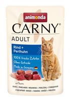 Animonda Carny Maaltijdzakjes Kattenvoer 12 x 85 g  - Kip + Konijn