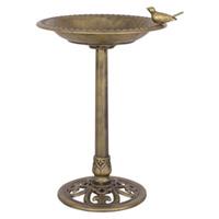 COSTWAY Vogelfutterstation Bird Feeder bronze