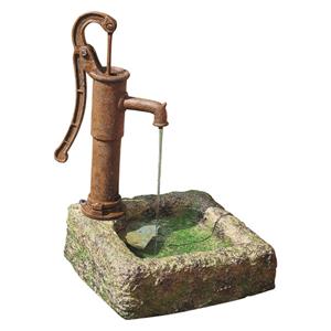 Granimex Gmbh - Granimex Polenca Polystone Schwengelpumpen-Brunnen mit Pumpe Wasserspiel 64x40x40 cm