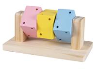 DUVO+ houten draaiende blokjes 14X7,5X6,5 CM