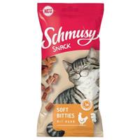 Schmusy Snack Soft Bitties - Kip (16 x 60 g)