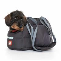 Doctor Bark Dog Carrier Bag - S - Grau
